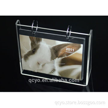 alibaba china acrylic 2015 monthly desktop calendar